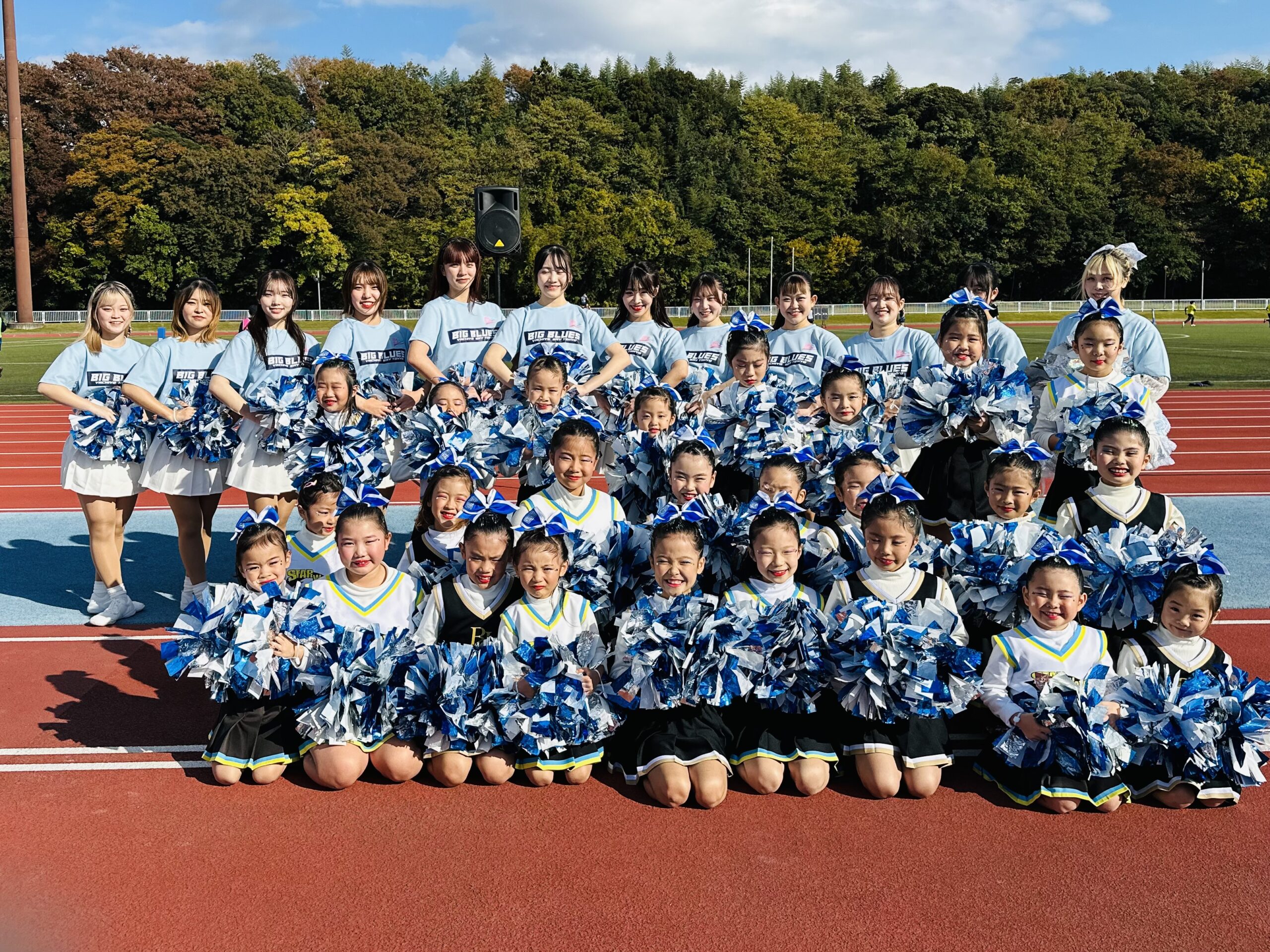 in 八千代市総合グラウンド ラグビートップイーストBIG BLUES応援